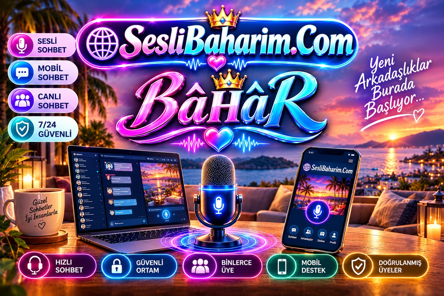 Sesli Görüntülü Sohbet